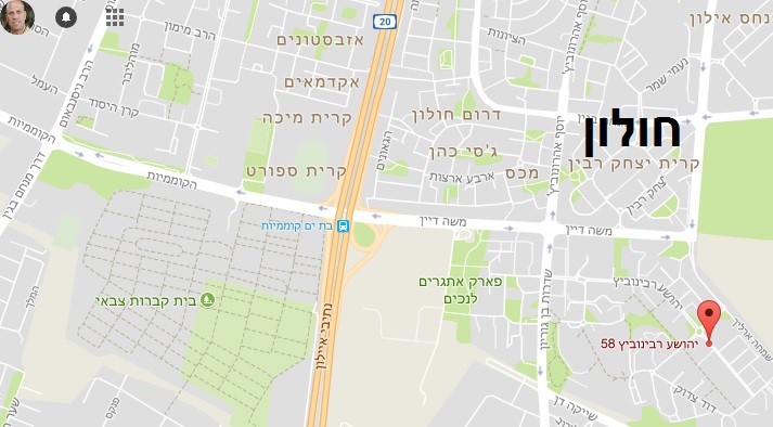 מפת הגעה למכון